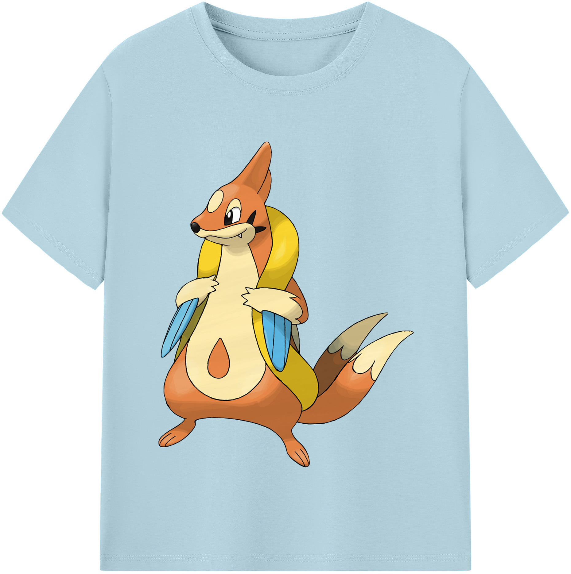 （画像用） ポケットモンスター Pokémon 綿100％半袖Tシャツ（フロントプリント）